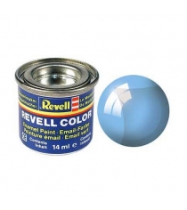 Эмалевая краска Revell голубая прозрачная 32752