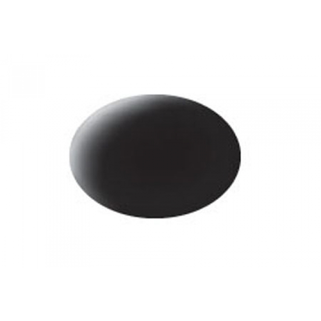 Краски для моделизма Revell акриловая черная матовая 36108