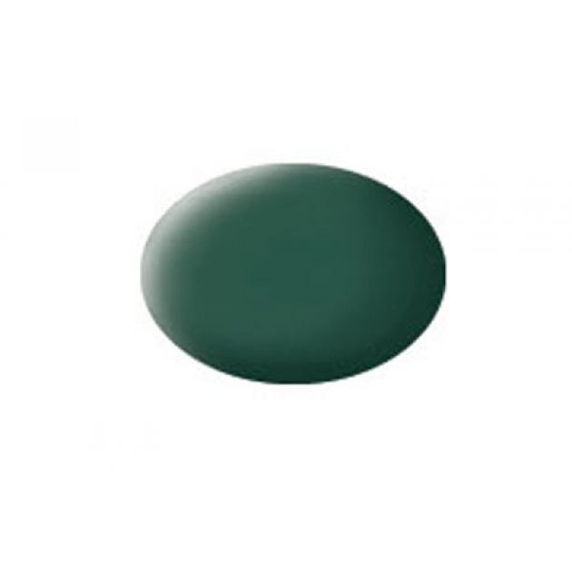 Краски для моделизма Revell акриловая темно-зелёная матовая 36139