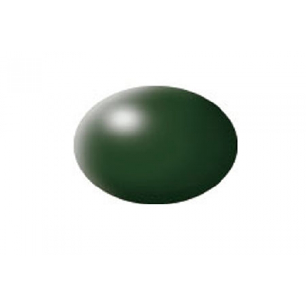 Краски для моделизма Revell акриловая темно-зеленая шелково-матовая 36363