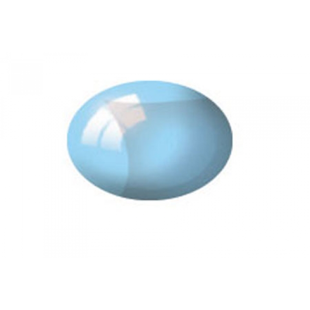 Краски для моделизма Revell акриловая голубая прозрачная 36752