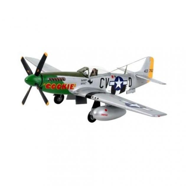 Набор со сборной моделью самолет-истребитель Revell P-51 D Mustang 1:72 64148