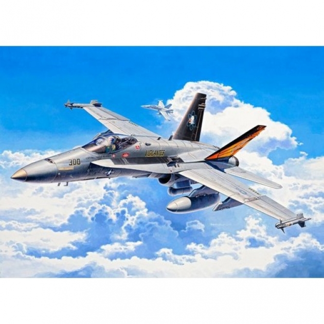 Истребитель бомбардировщик f/a-18c hornet Revell 64894