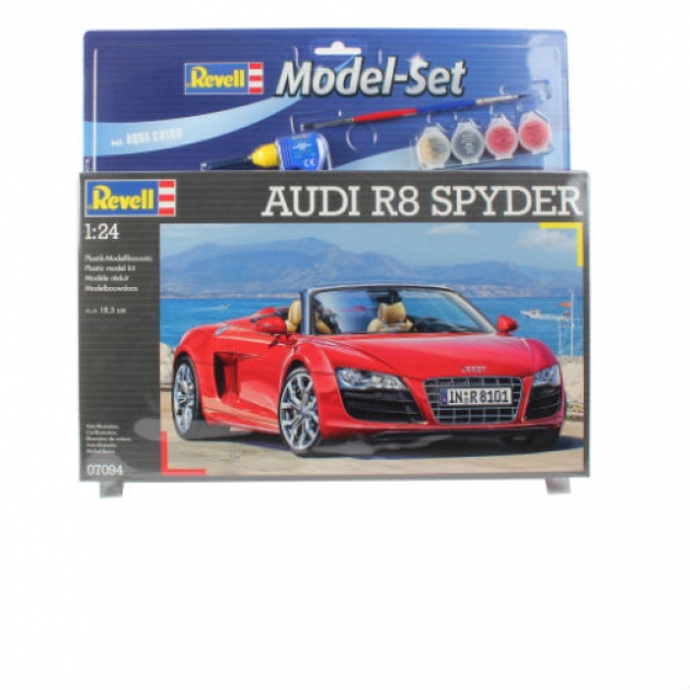 Набор со сборной моделью автомобиля Revell Audi R8 Spyder 1:24 67094