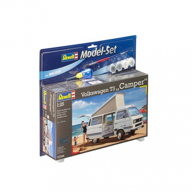 Модель минивэн volkswagen t3 camper 1:25 Revell 67344