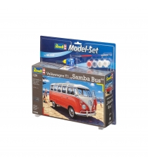 Сборная модель volkswagen t1 samba bus 1:24 Revell 67399N