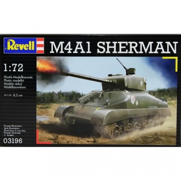 Танк шерман m4a1 Revell 03196R