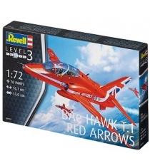 Сборная модель легкий штурмовик hawk t1 red arrows масштаб 1:72 Revell 04921R