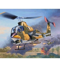 Сборная модель американский ударный вертолёт bell ah 1g cobra Revell 04954R