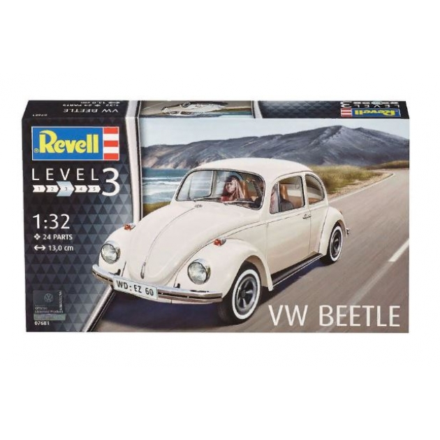 Сборная модель автомобиль vw beetle Revell 7681