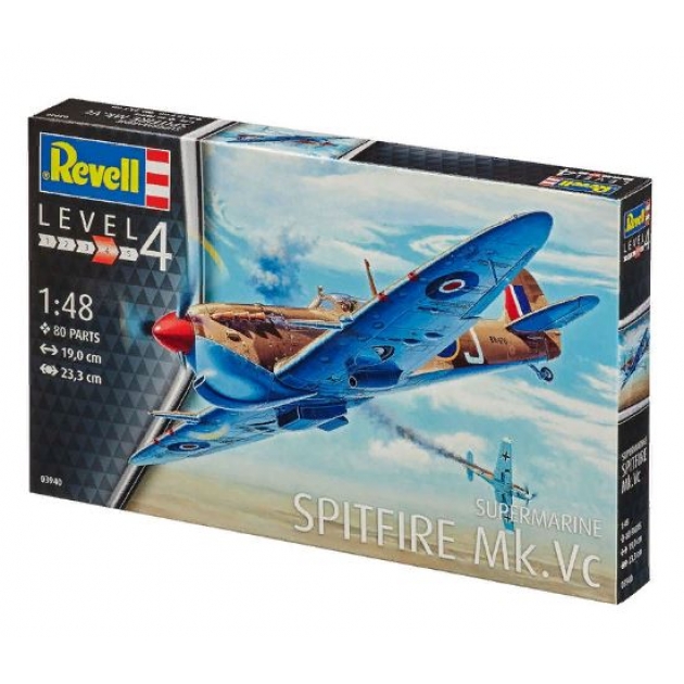 Сборная модель истребитель spitfire mk vc Revell 3940