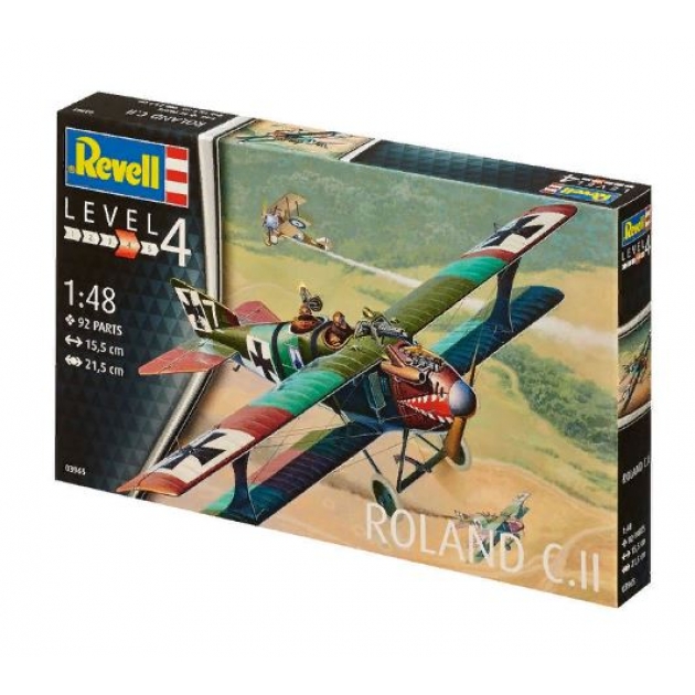 Сборная модель немецкий самолет разведчик roland c ii Revell 3965