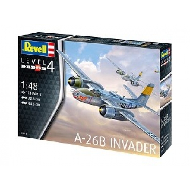 Бомбардировщик a 26b invader Revell 3921