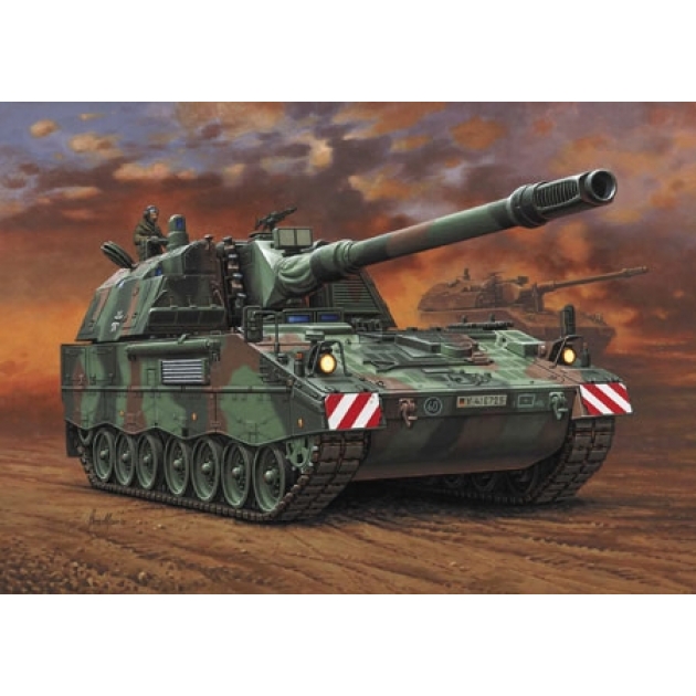 Сборная модель танк panzerhaubitze 2000 1 72 4 Revell 03121R