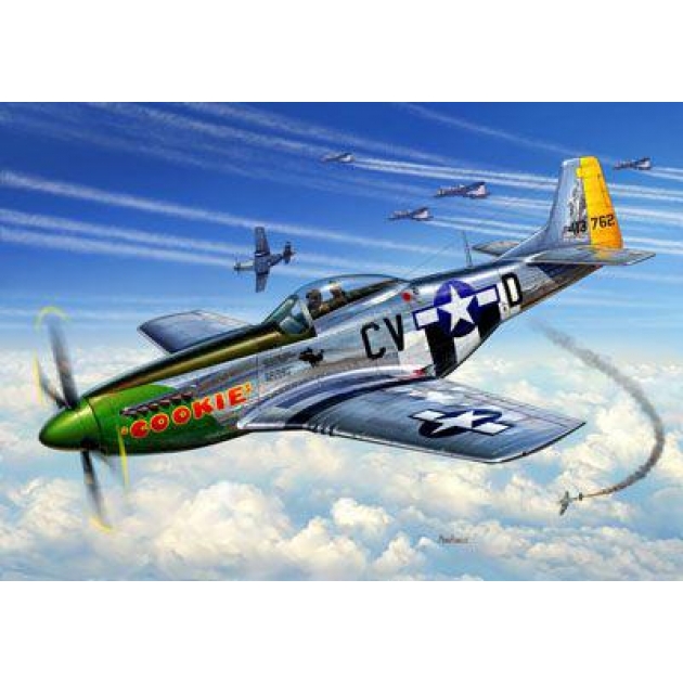 Сборная модель самолет p 51d mustang Revell 04148R