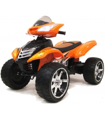 Электроквадроцикл оранжевый