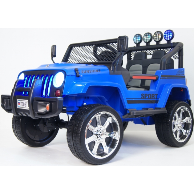 Электромобиль Jeep 4*4 blue