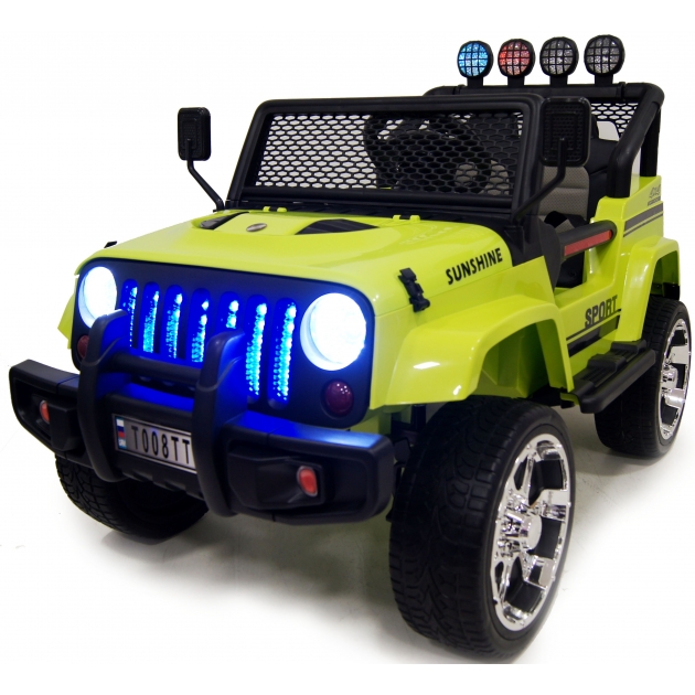 Электромобиль Jeep green