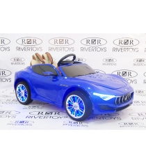 Электромобиль Maserati синий