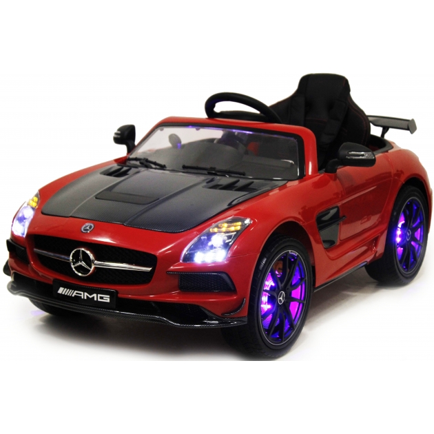 Электромобиль mercedes benz sls vip carbon red