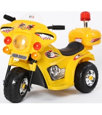Электромобиль мотоцикл moto hl yellow