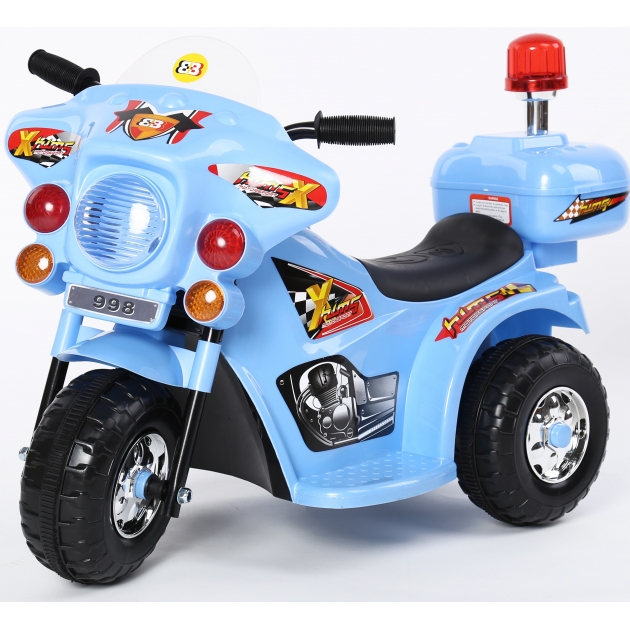 Электромобиль мотоцикл moto hl blue