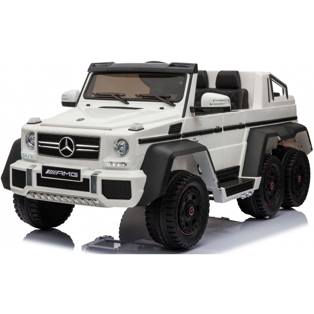 Электромобиль mercedes benz g63 amg 4wd a white