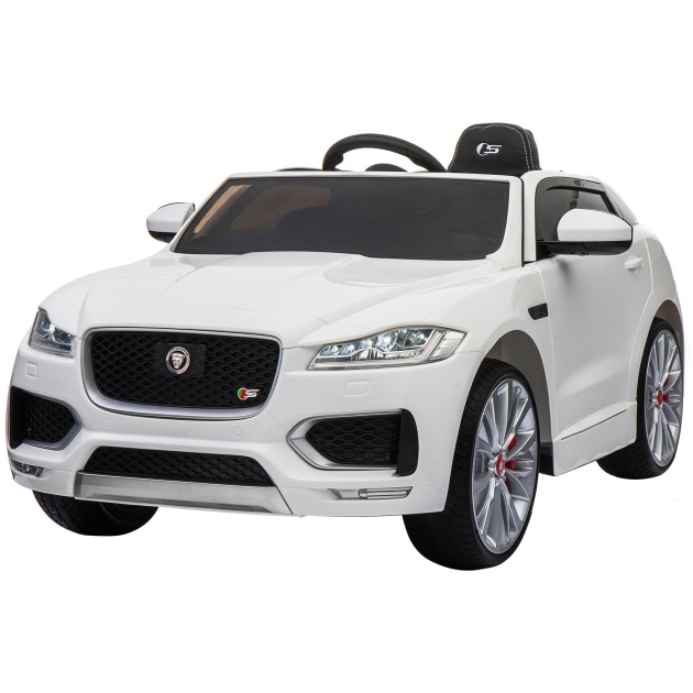 Электромобиль jaguar f pace white