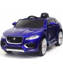 Электромобиль jaguar f pace blue glanec