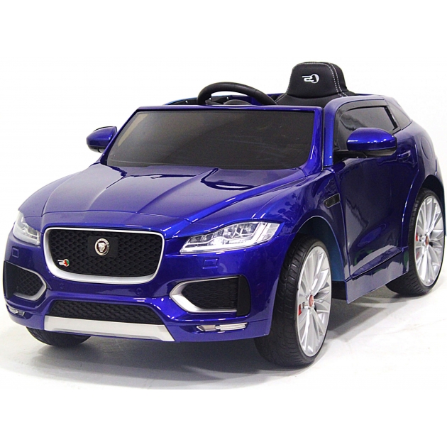 Электромобиль jaguar f pace blue glanec