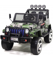 Электромобиль Jeep camouflage
