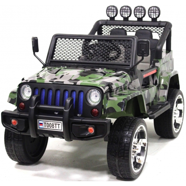 Электромобиль Jeep 4*4 camouflage