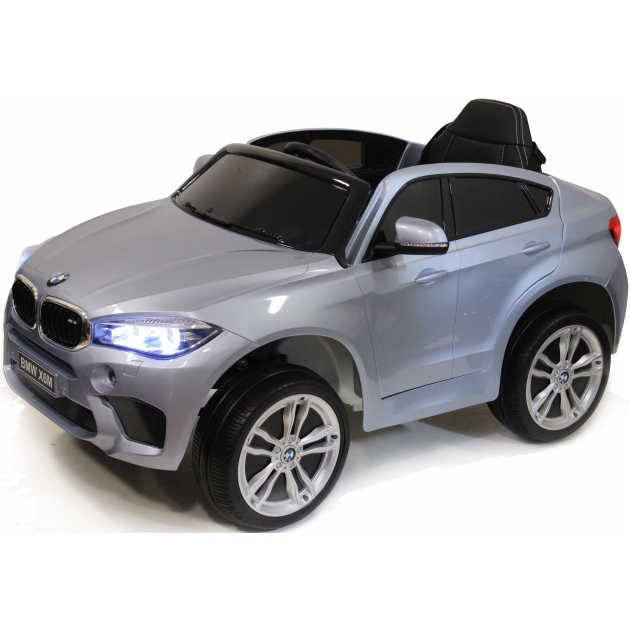 Электромобиль bmw x6m silver glanec