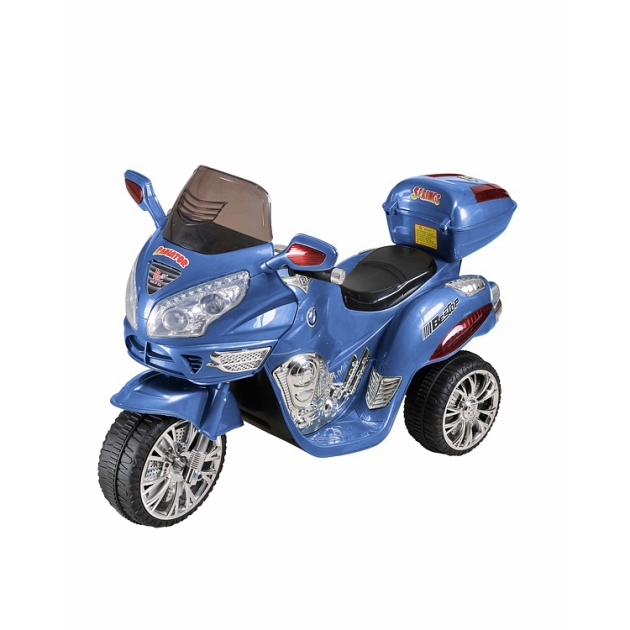 Электромобиль Moto синий