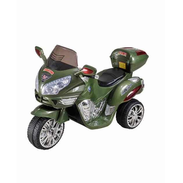 Электромобиль Moto зеленый