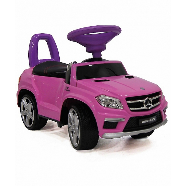 Электромобиль Mercedes Benz розовый