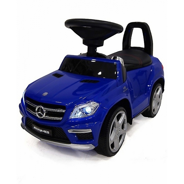 Каталка толокар Mercedes Benz синий