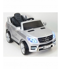 Электромобиль Mercedes Benz серебристый глянец