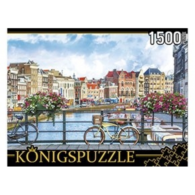 Пазлы Konigspuzzle нидерланды амстердам 1500 эл ГИК1500-8479