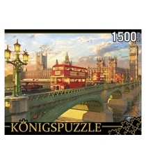 Пазлы Konigspuzzle доминик дэвисон утренний биг бен 1500 эл МГК1500-8488