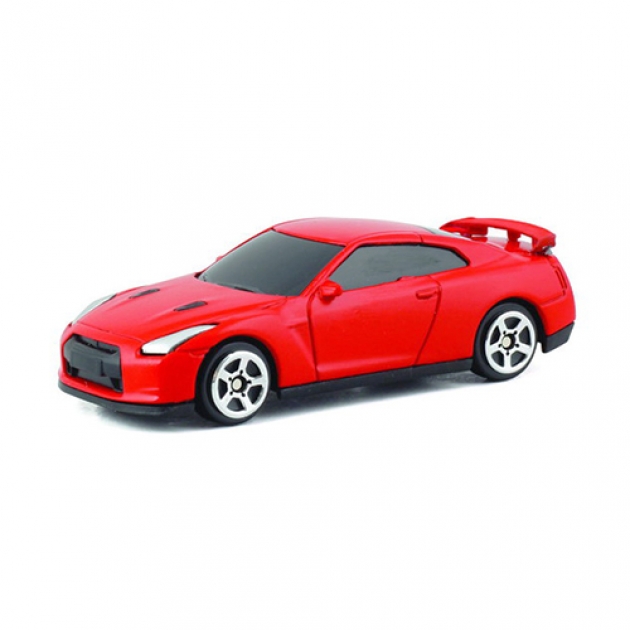 Масштабная модель автомобиля nissan gtr r35 матово красная 1:64 RMZ City 344013SM(B)