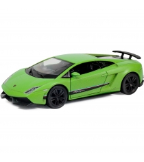Машинка lamborghini gallardo superleggera матово зеленая 1:36 RMZ City 554998M(A)