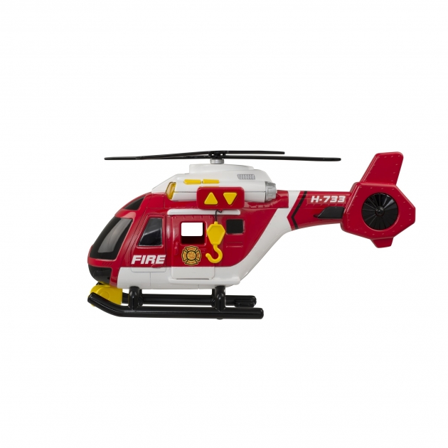 Пожарный вертолет Roadsterz вертолет со светом и звуком 1416392