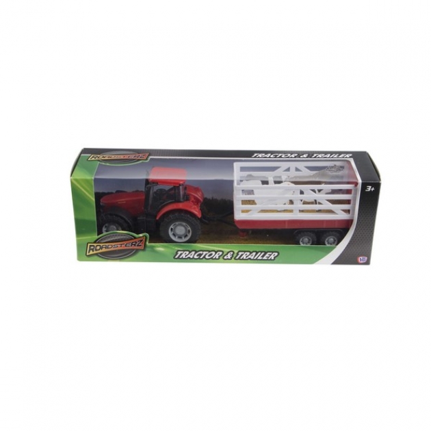 Трактор с прицепом Roadsterz красный red_treiler/ast1372300