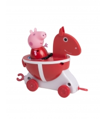 Игровой набор свинка пеппа каталка лошадка с фигуркой Росмэн 31011