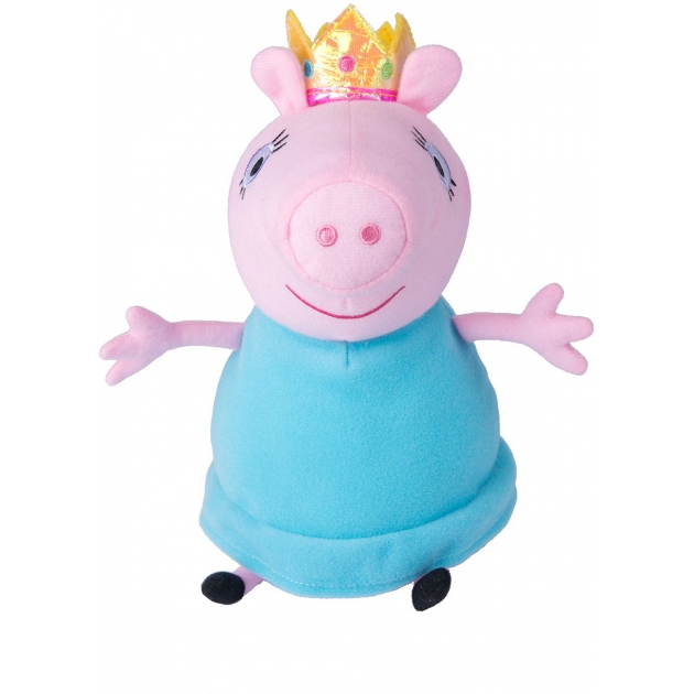 Мягкая игрушка свинка пеппа мама королева 30 см Росмэн 31153