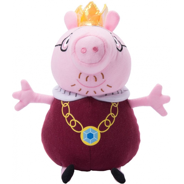 Папа Свин король 30 см Peppa Pig Росмэн 31154