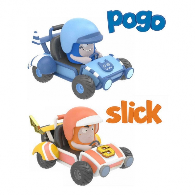 Миникартинги oddbods pogo & slick 2 шт RP2 Global AV3002X