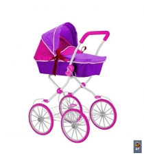 Кукольная коляска RT цвет фиолетовый фуксия 5178...