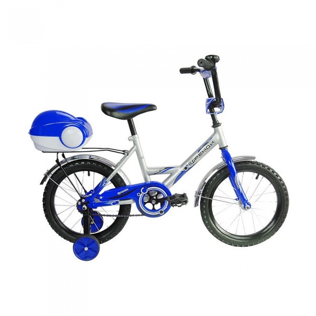 Велосипед 2х колесный RT мультяшка френди 1601 16 1s синий 5556
